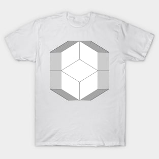 gmtrx seni lawal rhombic tricontahedron T-Shirt